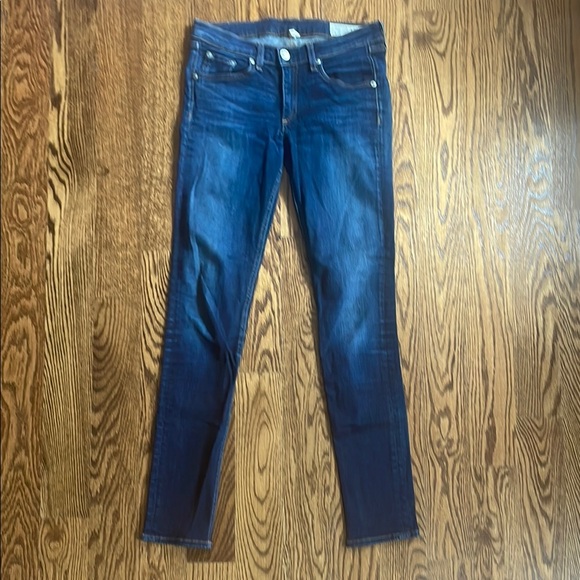 Rag & Bone Jeans Dark Wash Kensington Size 27 - Picture 1 of 7